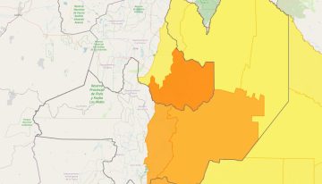 Alerta naranja por tormentas para este domingo 30 de noviembre en Metán, Salta