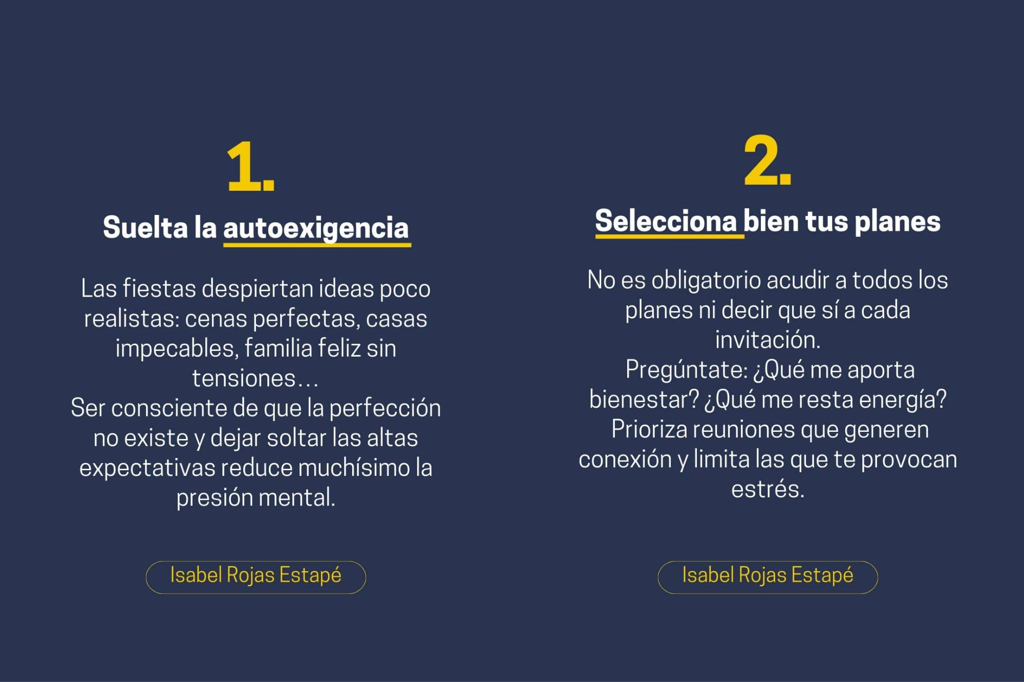 Isabel Rojas Estape hizo énfasis en la autoexigencia y el buen uso del tiempo