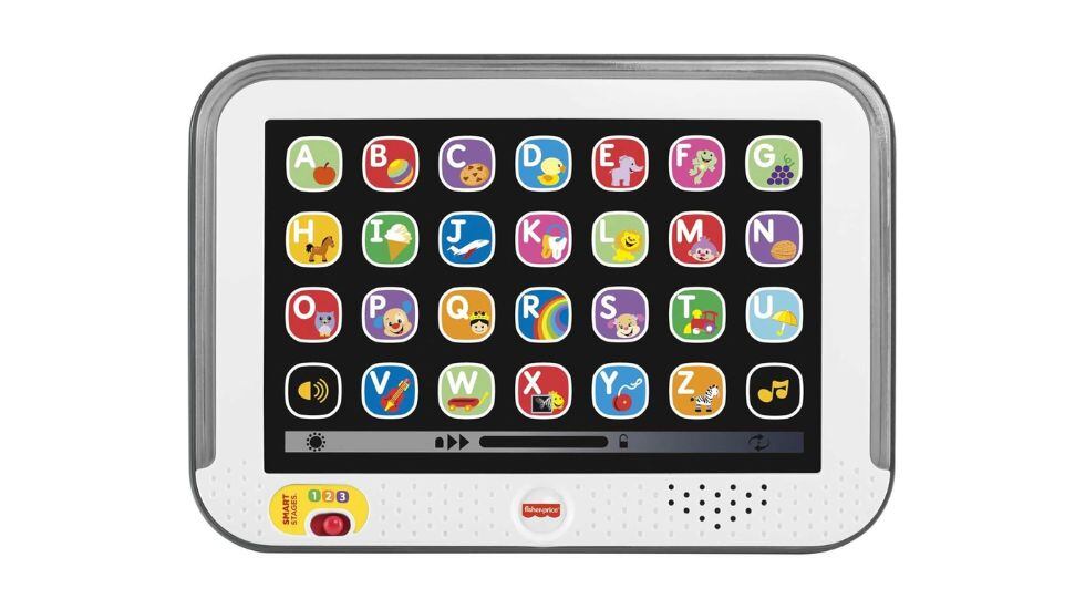 Tablet interactiva con 28 botones.