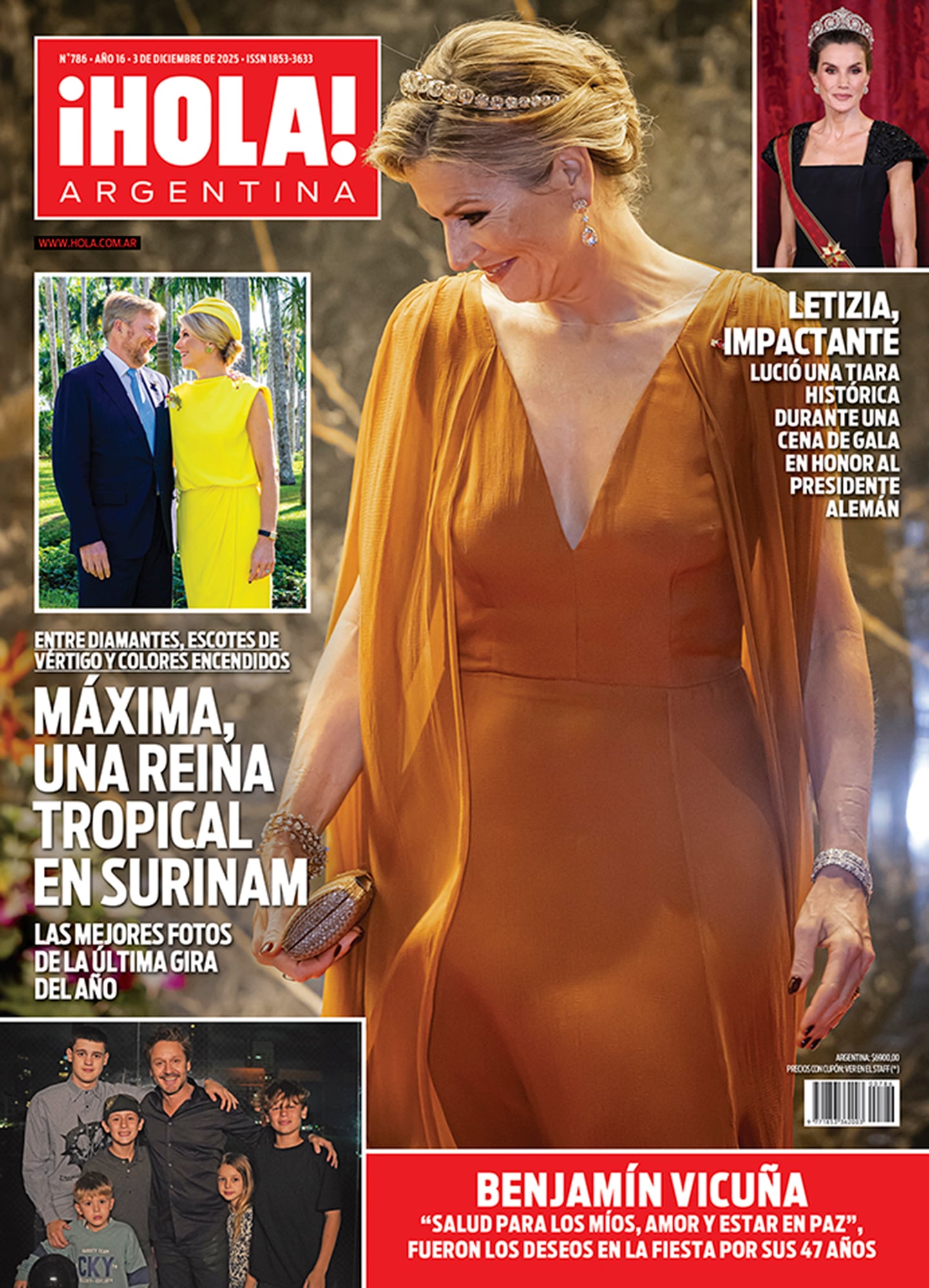 La tapa de revista ¡Hola! de esta semana