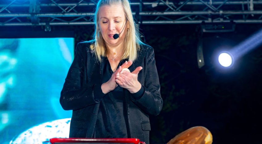 Entre Venezuela y Francia, Natalia Penchas volvió al país, cocinó y enamoró a tres millones de seguidores con “la torta nube”