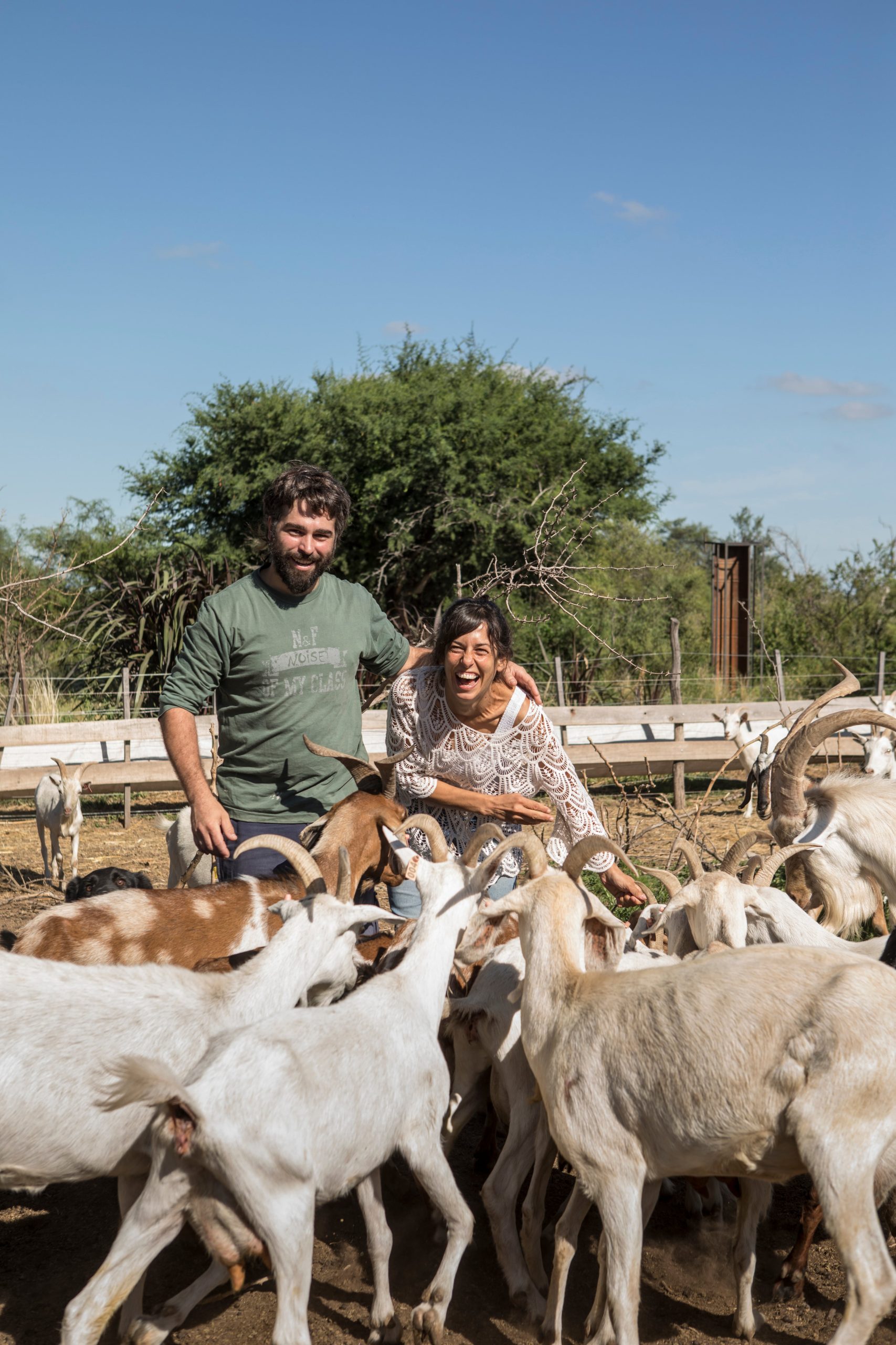 En Granja Verbena, de Soledad Rumbo e Juan Ignacio Rodríguez elaboran quesos de cabra