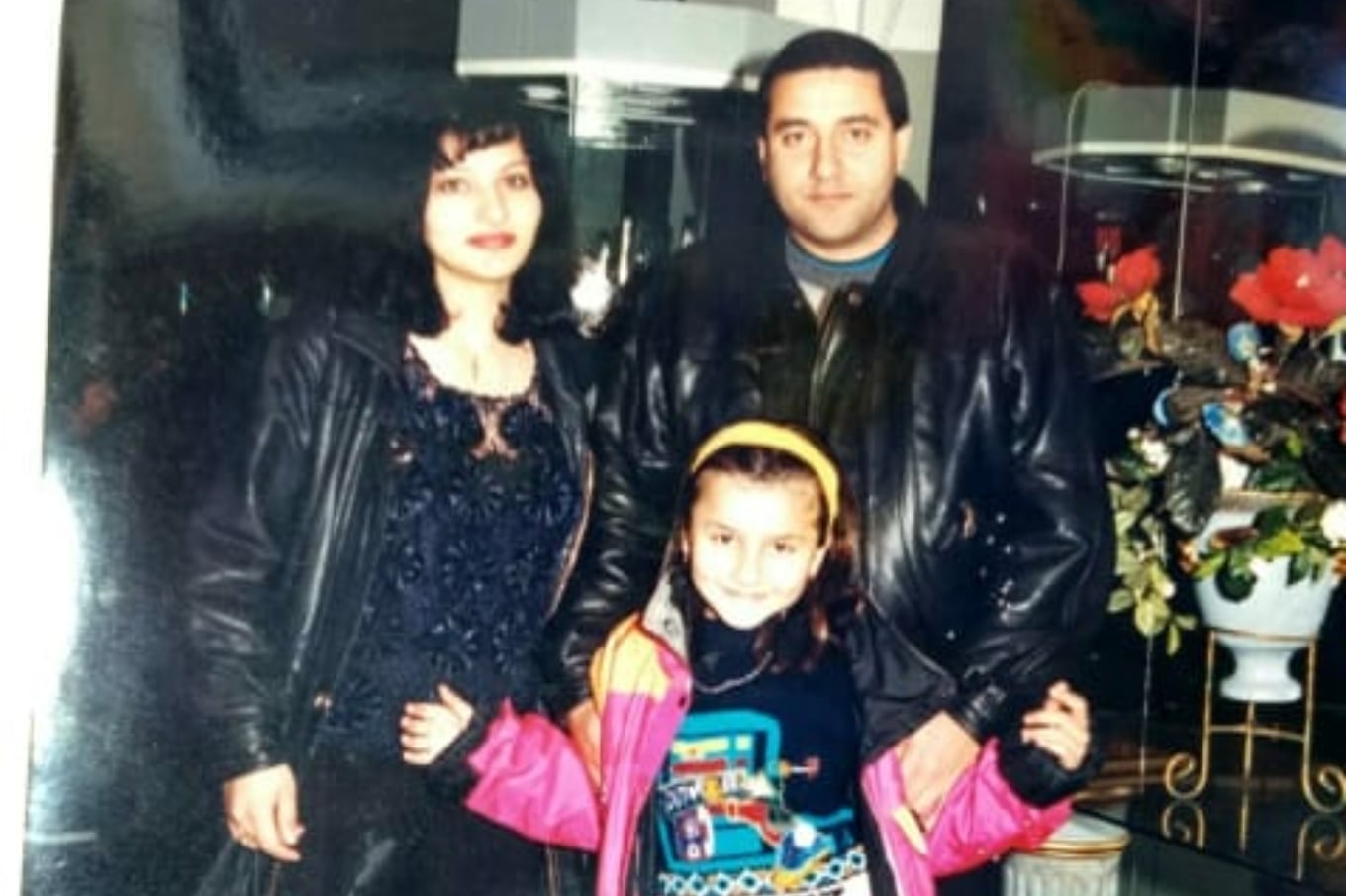 Emil y su familia en Palermo, Buenos Aires.