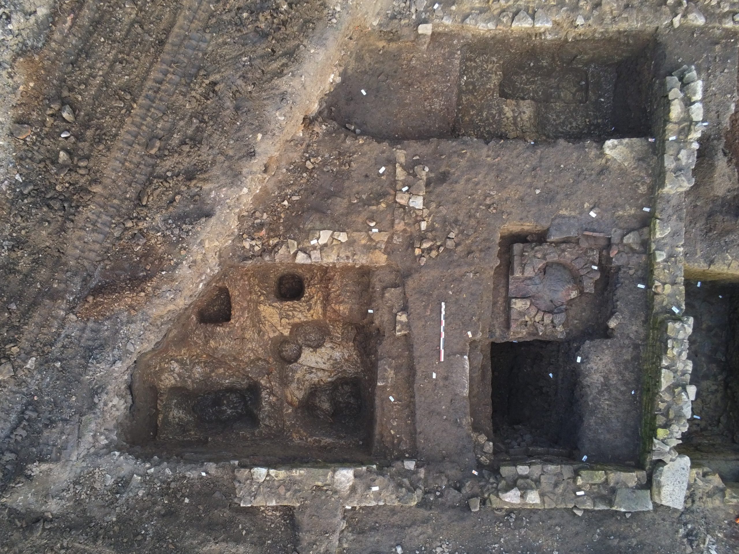 Yacimiento visto desde el aire