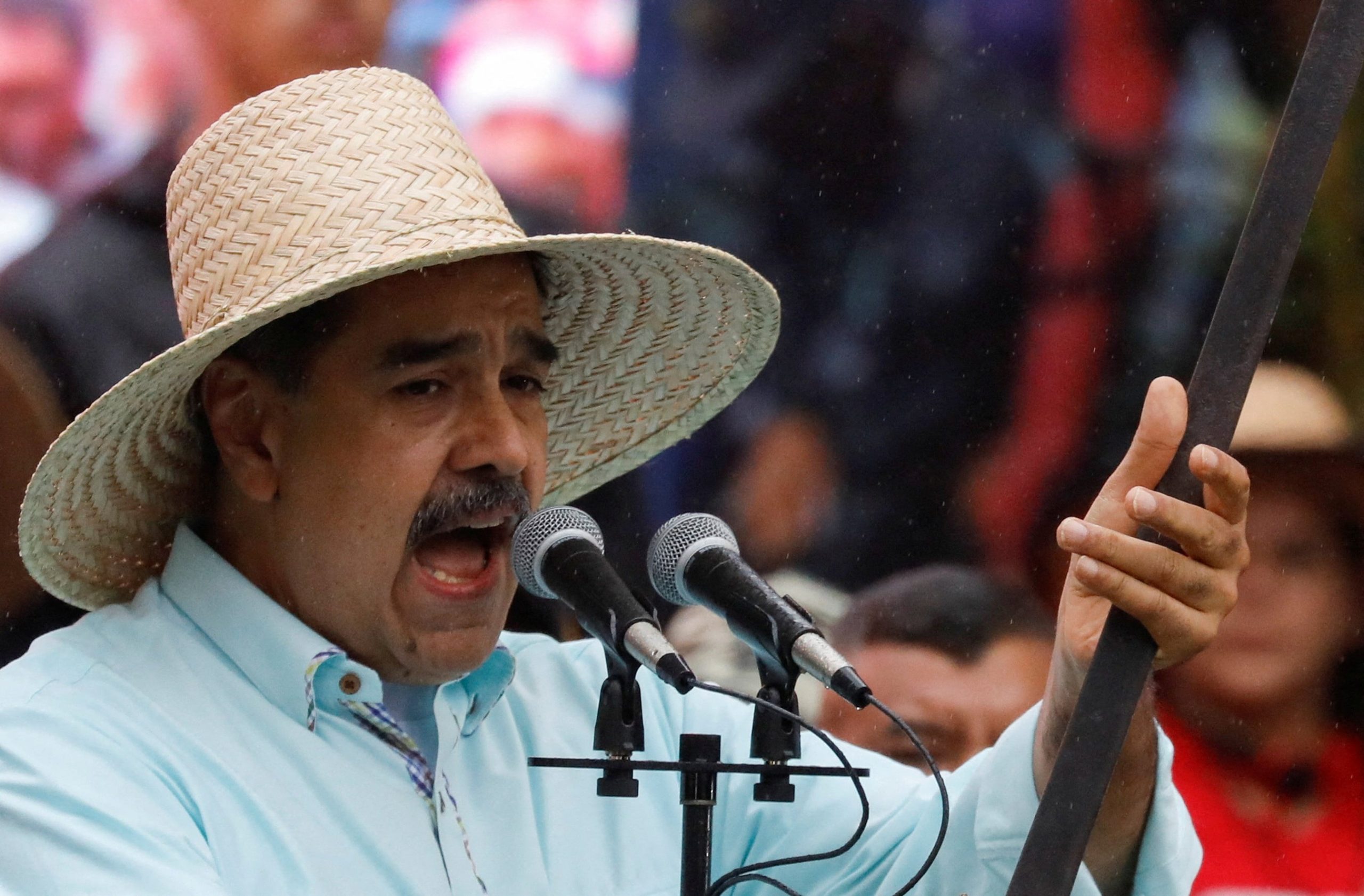 Nicolás Maduro, durante un acto proselitista. (Foto: REUTERS/Leonardo Fernández Viloria).
