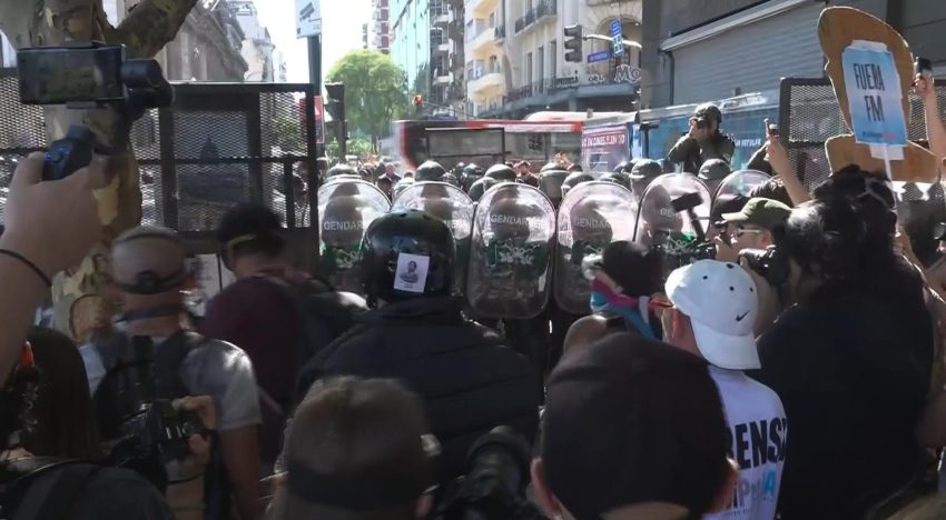 La Justicia declaró la nulidad del protocolo antipiquetes que implementó el Gobierno