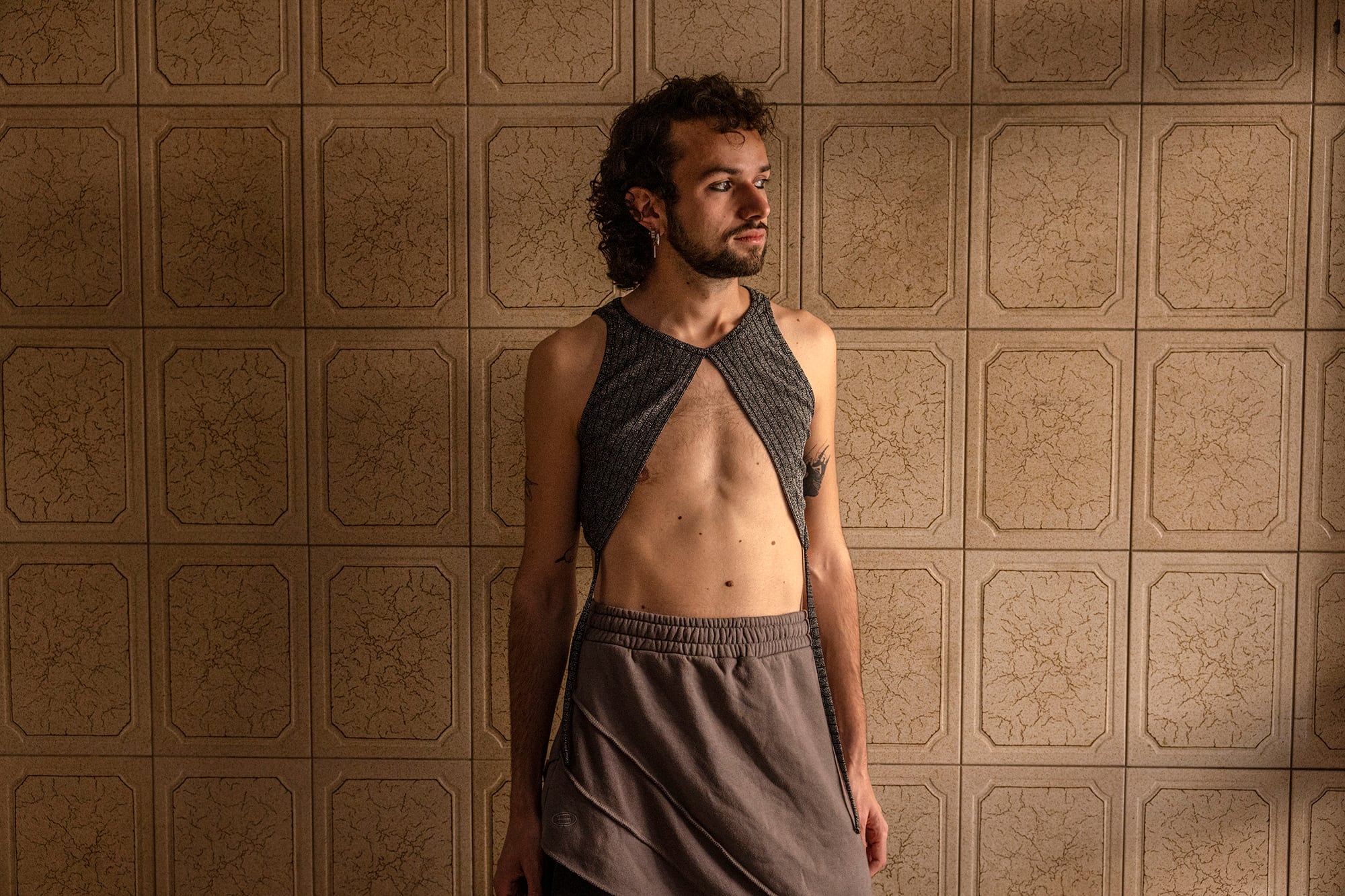 Georgii Markelov en su departamento en Buenos Aires