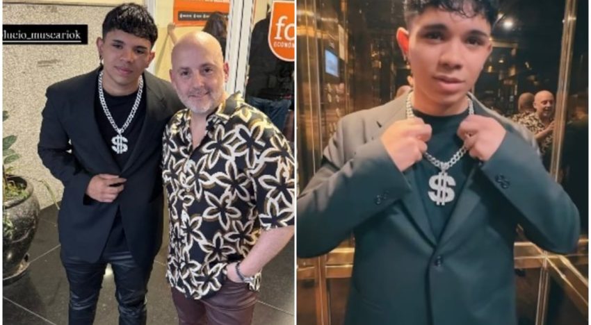 El hijo de José María Muscari se recibió del secundario y sorprendió con su elección profesional