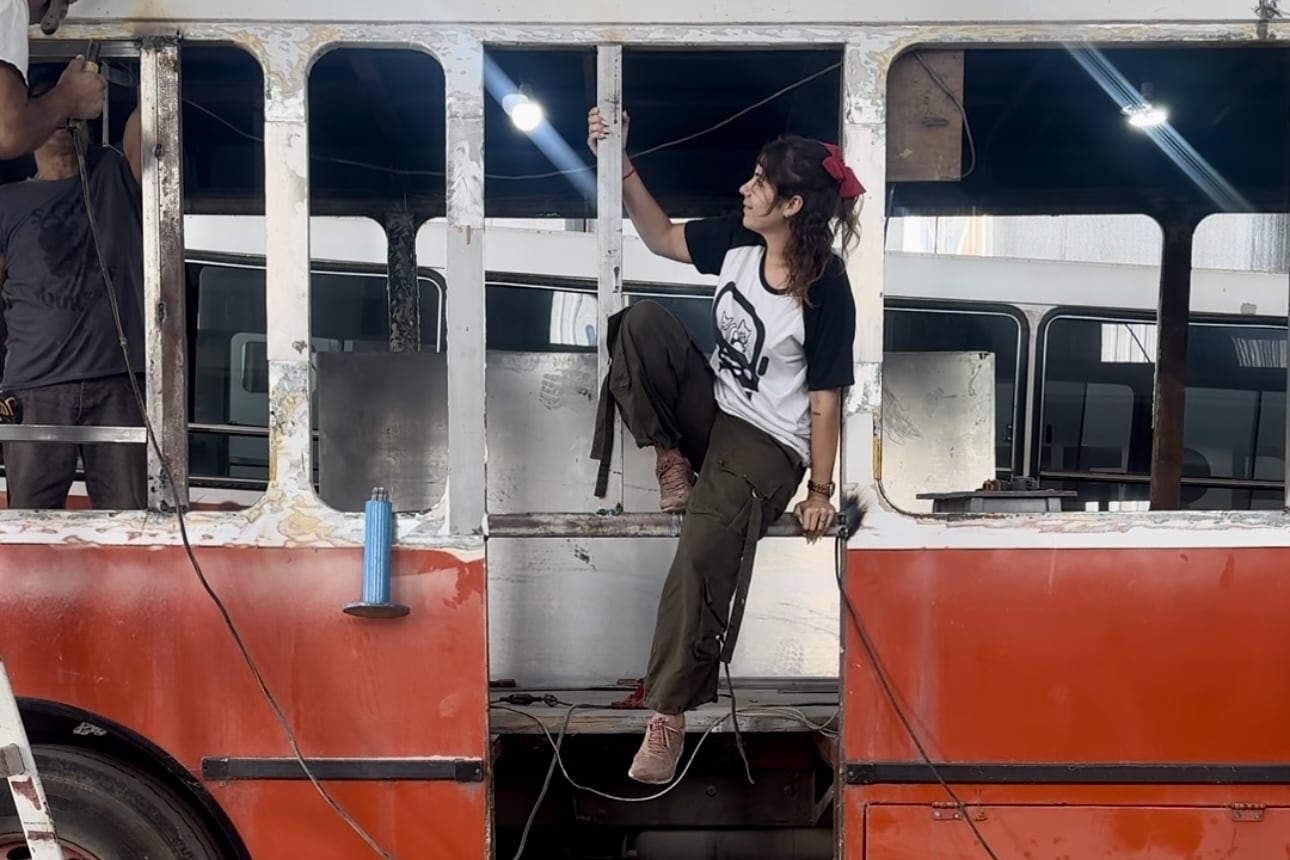 El inicio de todo fue un micro en estado de abandono