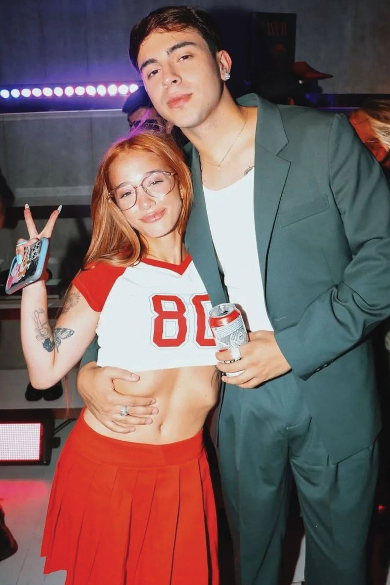 Oficializaron su romance en un show de Luis Miguel