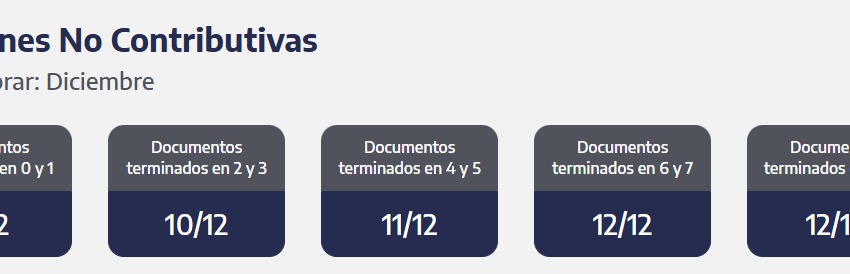 ANSES cuándo cobro: el cronograma de pagos para este jueves 11 de diciembre