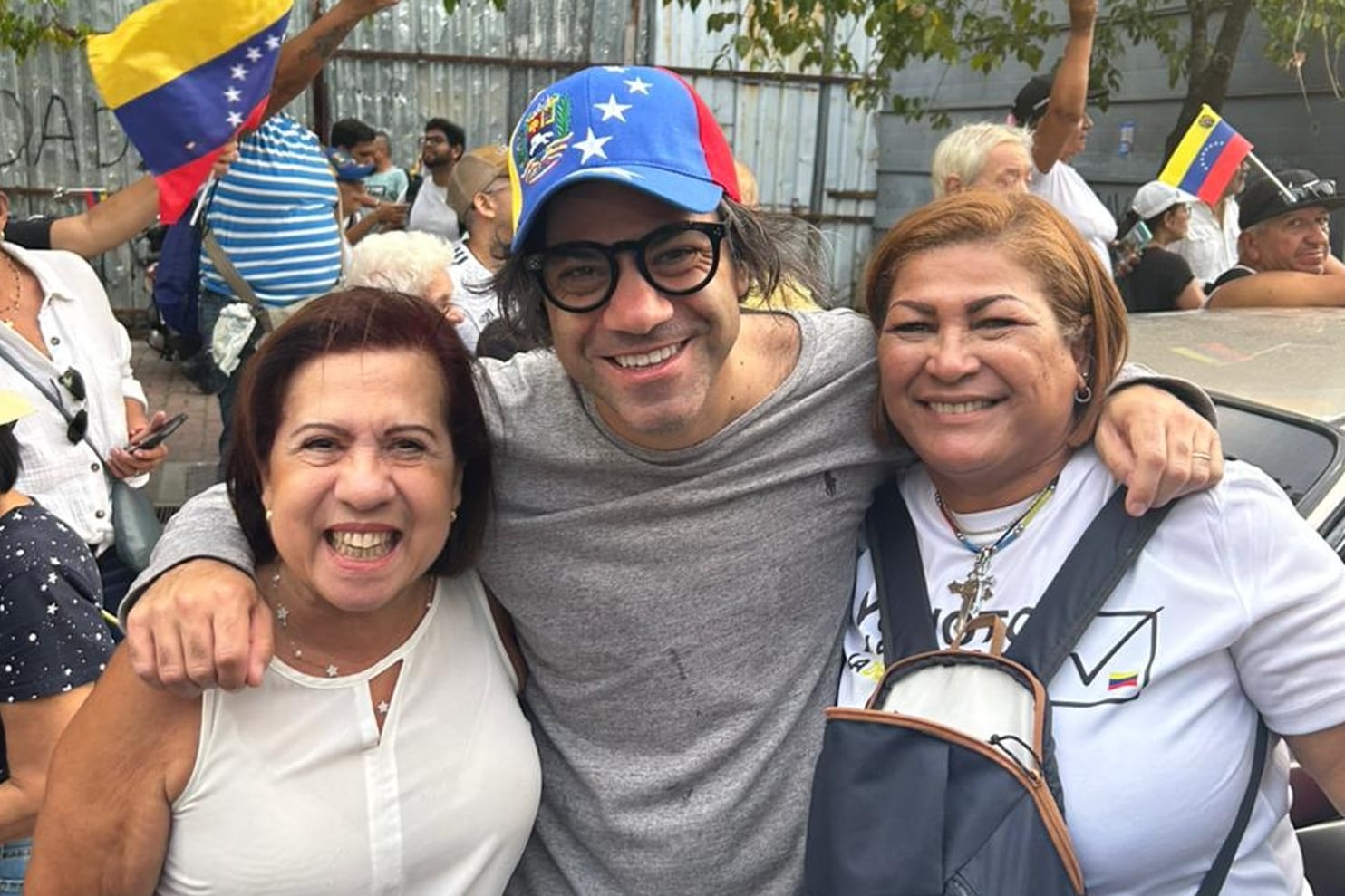 El consultor argentino Patricio Hernández, durante su viaje a Venezuela en 2024