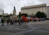 Piqueteros liberaron Puente Pueyrredón y marchan a Congreso para manifestarse en contra de la reforma laboral