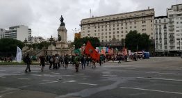 Piqueteros liberaron Puente Pueyrredón y marchan a Congreso para manifestarse en contra de la reforma laboral