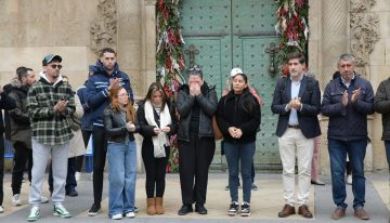 El conmovedor homenaje de la comunidad de Alicante a la argentina asesinada por su expareja