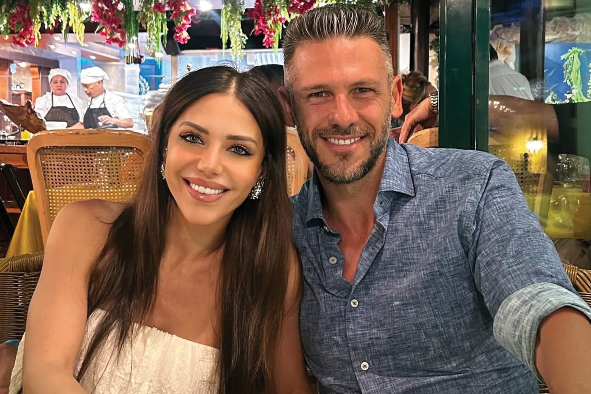 Se conocieron en diciembre de 2007 en Carlos Paz mientras ella hacía temporada teatral y él estaba de visita en Córdoba