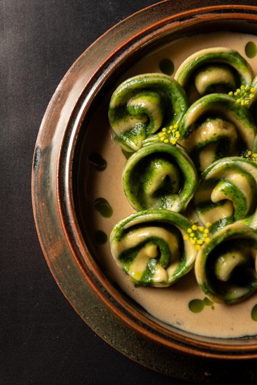 Las pastas caseras suelen figurar en el menú de pasos