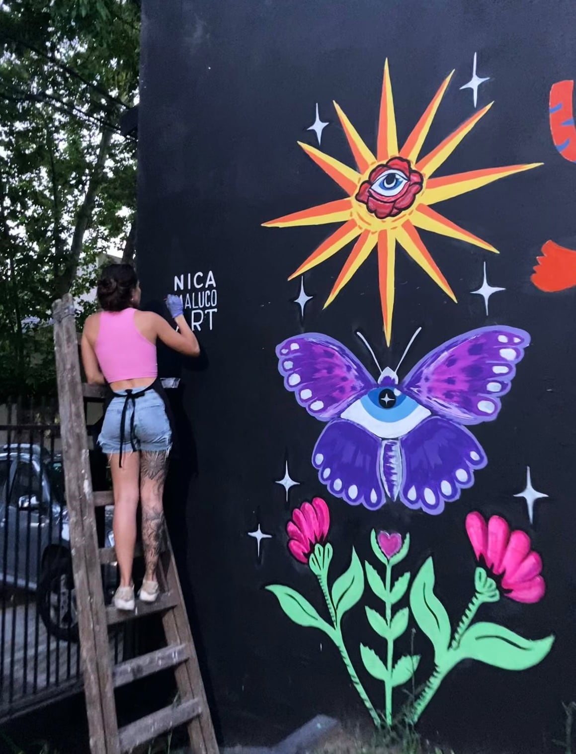 El muralismo de Nica