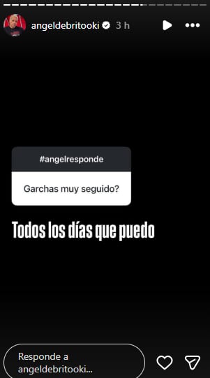 Ángel de Brito contó cuántas veces tiene sexo por semana (Foto: captura Instagram/angeldebritooki)