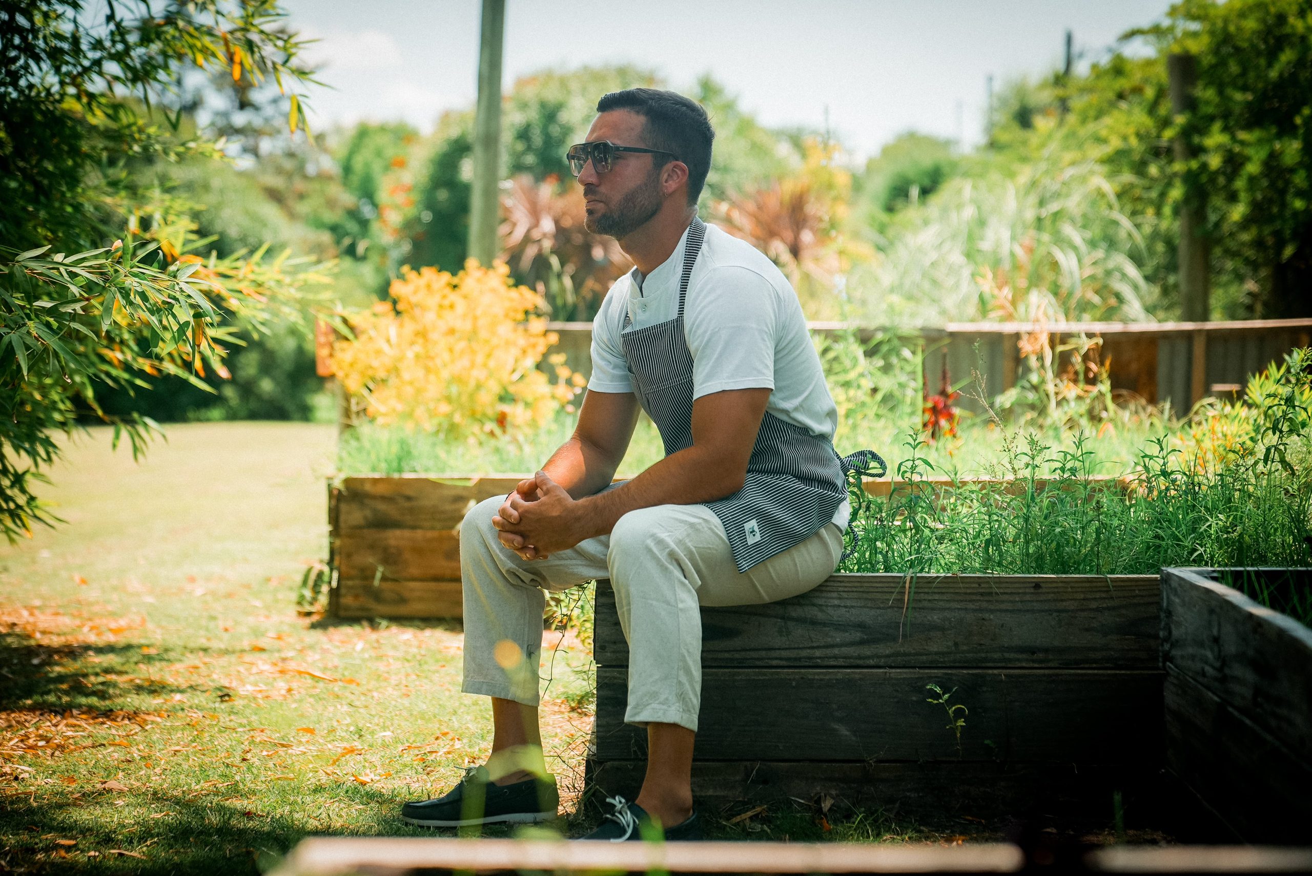 Matías Massa nació en Mercedes, se formó en Capital Federal y volvió a su ciudad natal para montar su restaurante en la quinta familiar