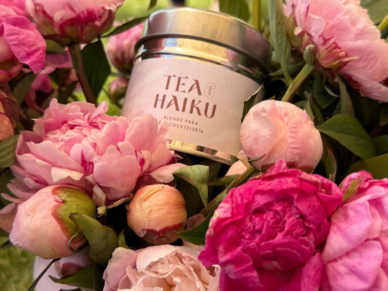 El Te de peonías Haiku, desarrollado en Trevelin.