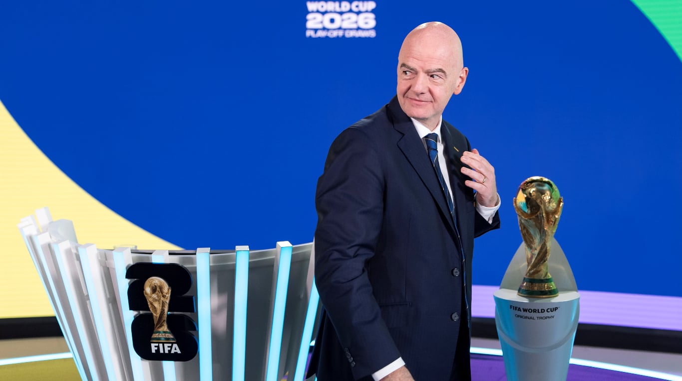 Gianni Infantino, presidente de la FIFA, encabezará el acto del sorteo. (Foto: EFE)