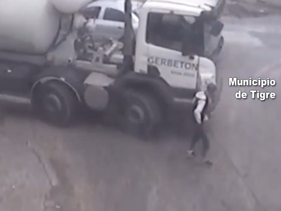 El momento previo al accidente