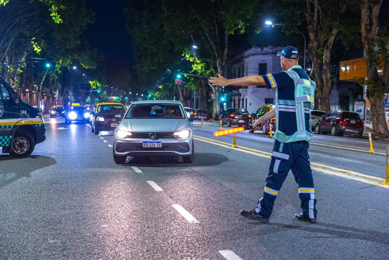 Los controles de alcoholemia en la ciudad de buenos Aires continuarán hasta la noche