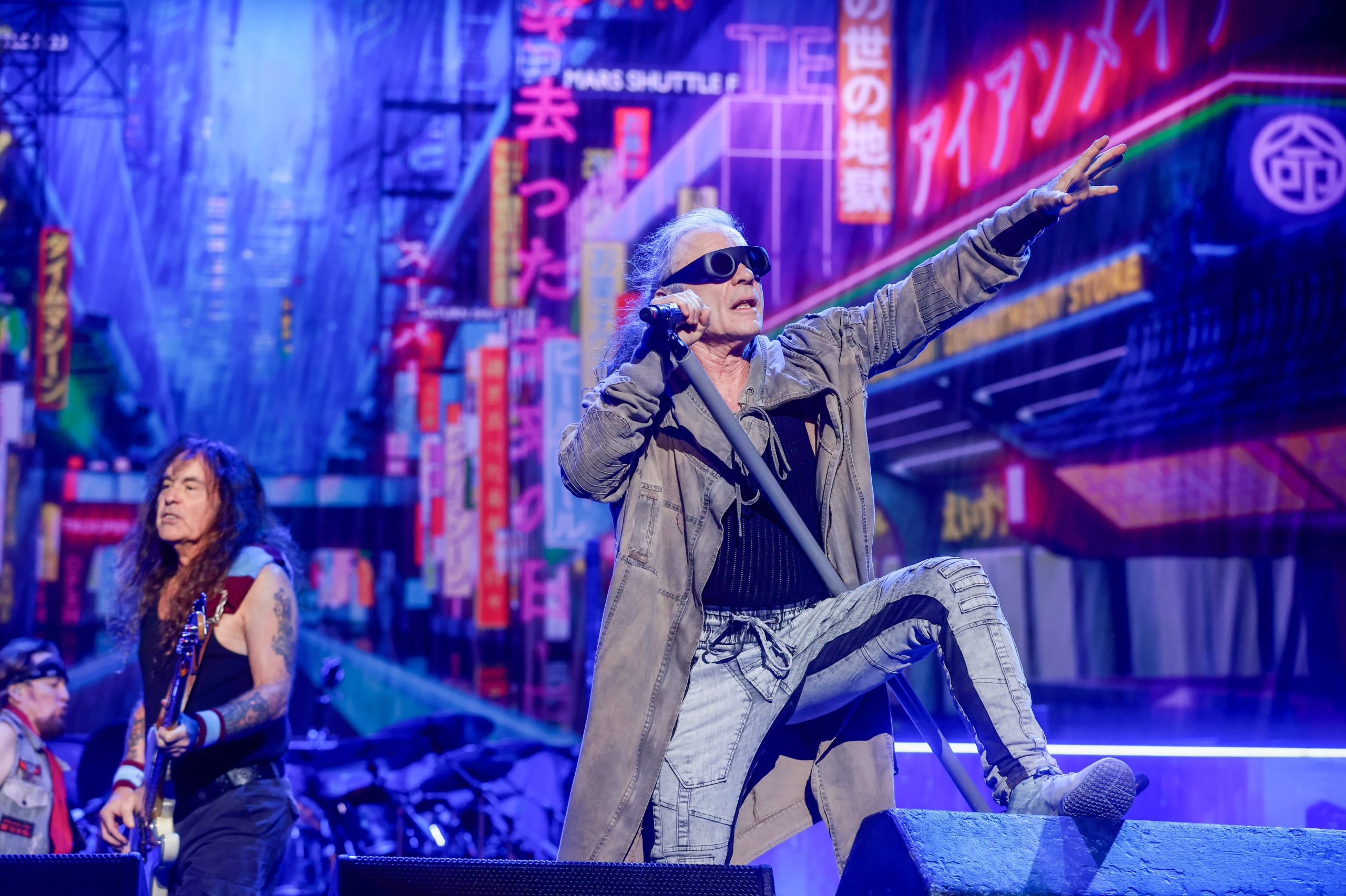 Iron Maiden en acción