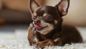 María VetiCan, veterinaria: “Si tu perro se relame mucho, puede tener un problema estomacal”