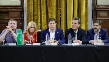 Kicillof lidera un plenario político en la provincia, antes de salir a armar su proyecto a nivel nacional