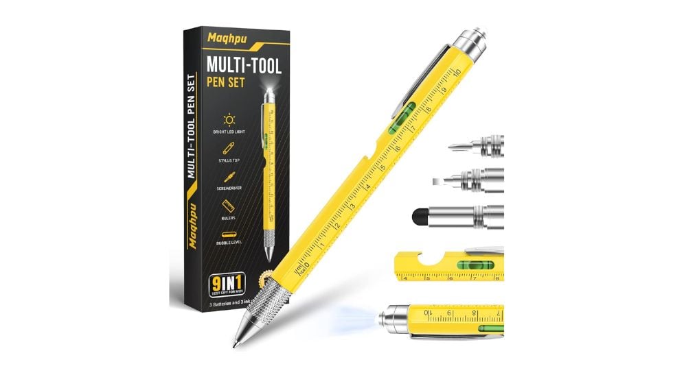 Bolígrafo multiusos.