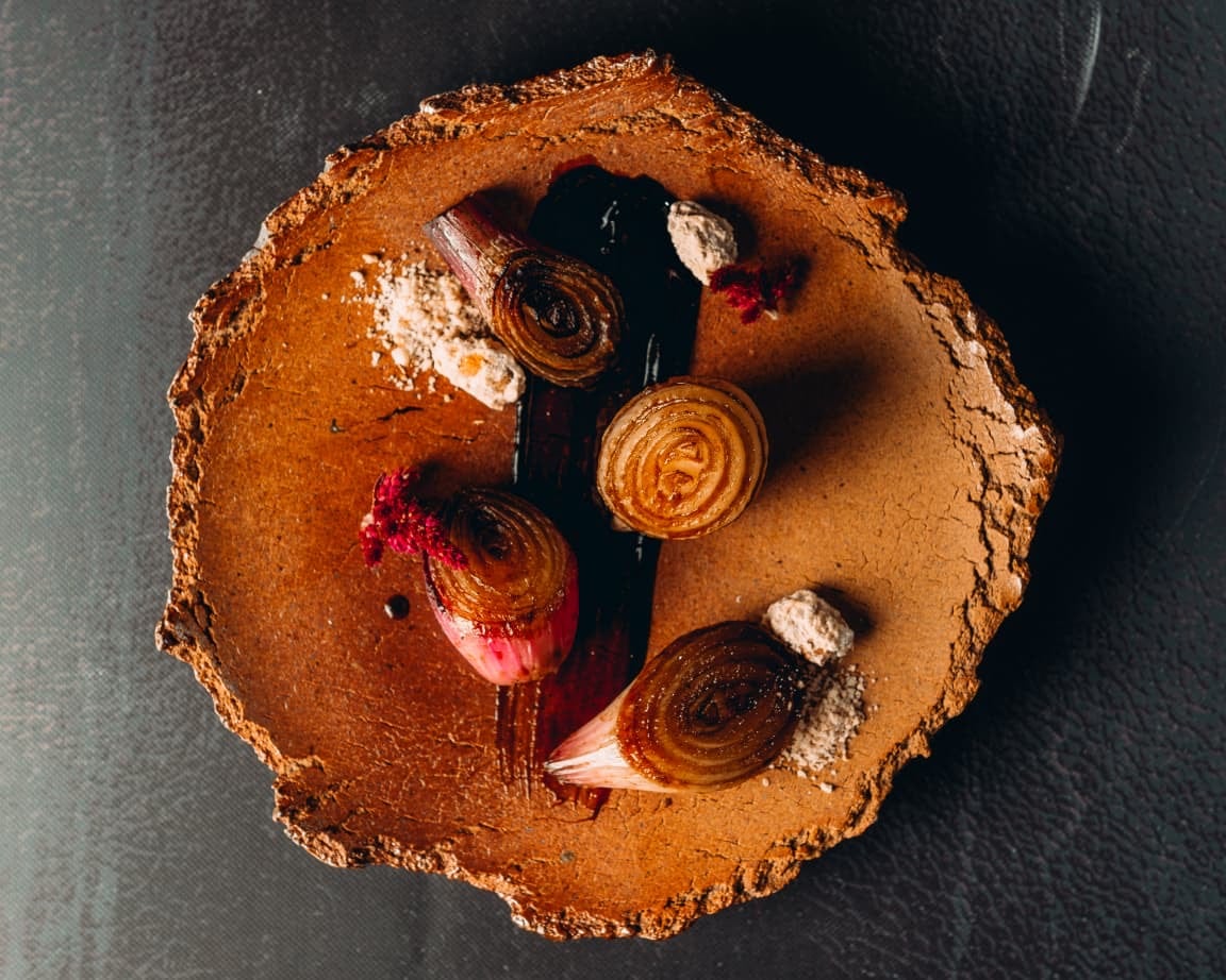 El menú no es fijo, se define a partir de lo que el chef cosecha o consigue en su entorno