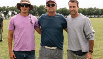 David “Pelón” Stirling. Disfrutó en familia de la Copa Los Potrillos para apoyar el polo con valores e inclusivo