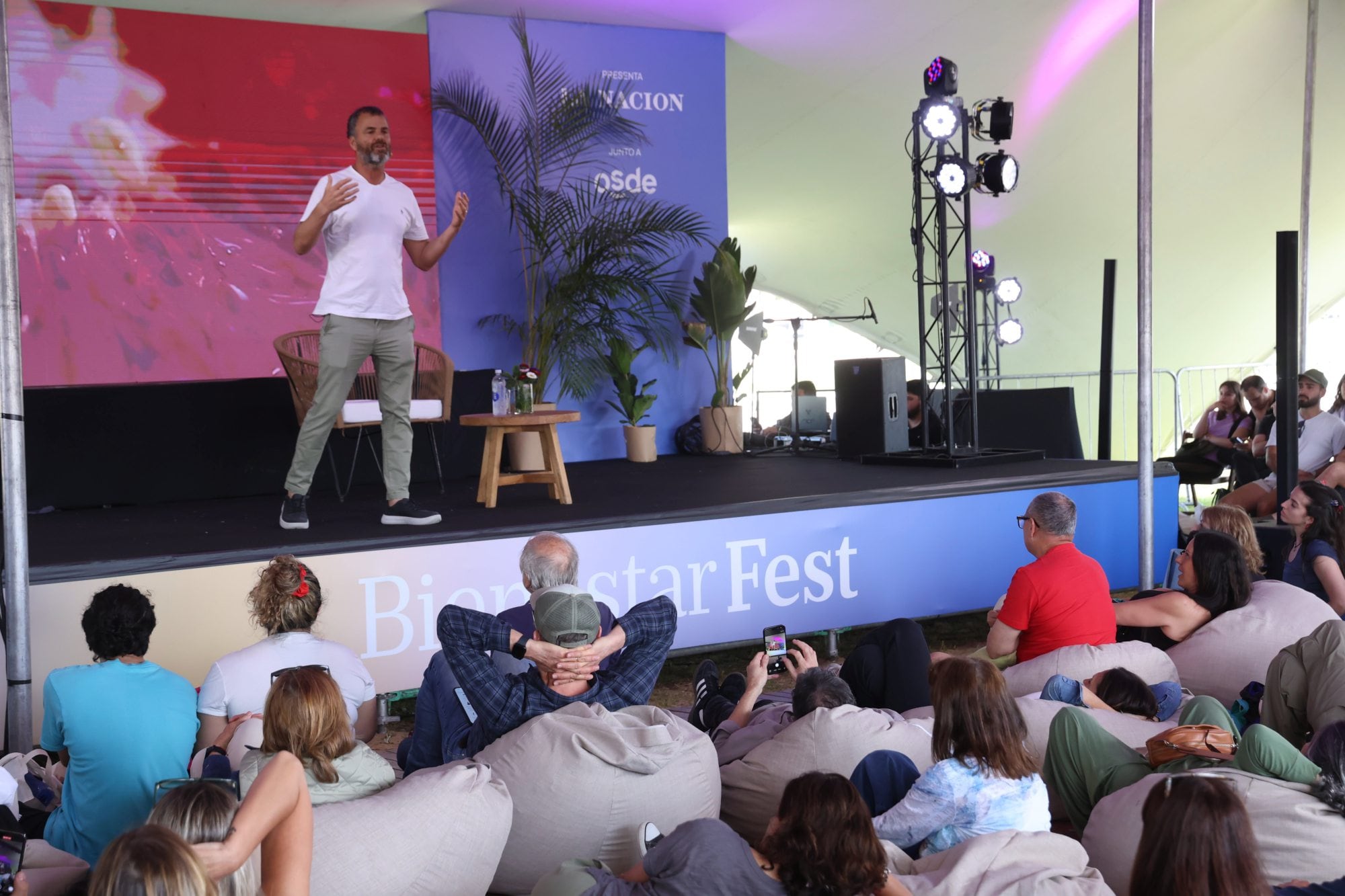 Bienestar Fest un evento de La Nación en el Hipódromo de Palermo.