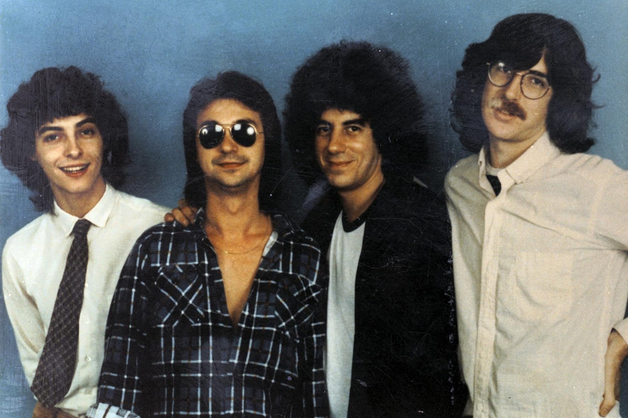 En otros tiempos, los de Serú Girán, con David Lebón, Oscar Moro y Charly García