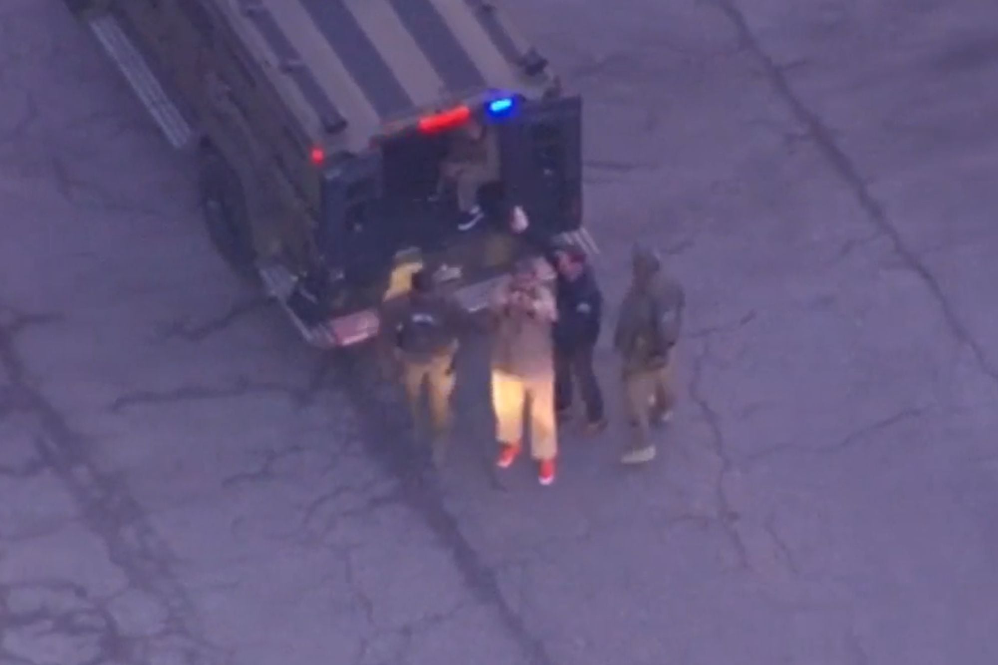 El gesto de Maduro al ser trasladado para su primera audiencia en Nueva York