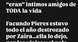 Aseguran que Facundo Pieres enfureció con Martín Pepa por el nuevo romance de Zaira Nara: “Está endemoniado”