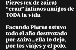 Aseguran que Facundo Pieres enfureció con Martín Pepa por el nuevo romance de Zaira Nara: “Está endemoniado”