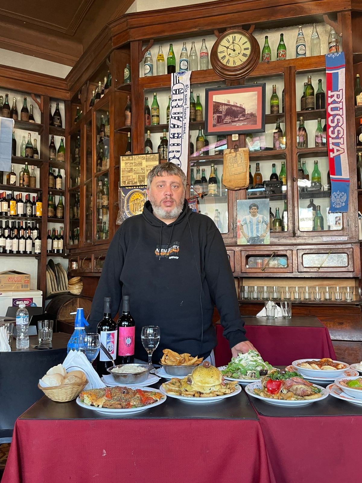 Gustavo di Lorenzo, actual dueño y chef del restaurante