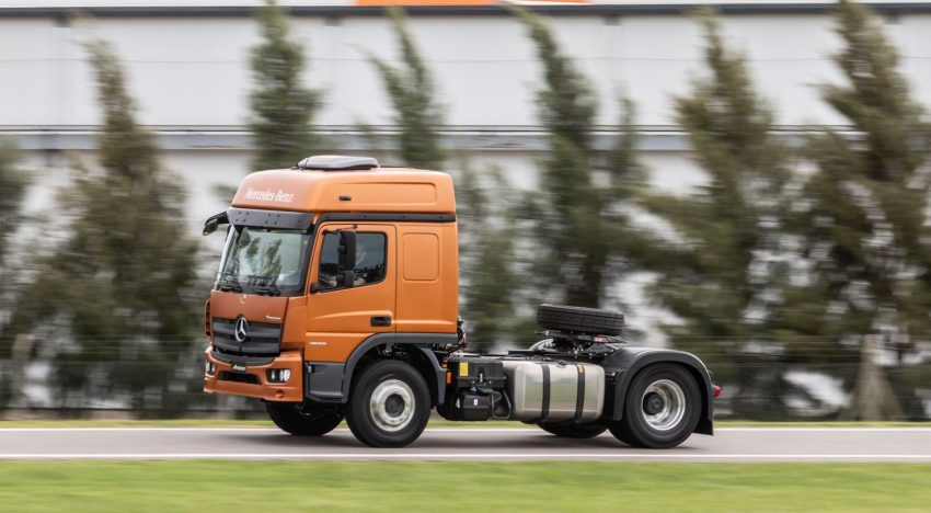 Mercedes-Benz lideró el mercado argentino de camiones y buses en 2025