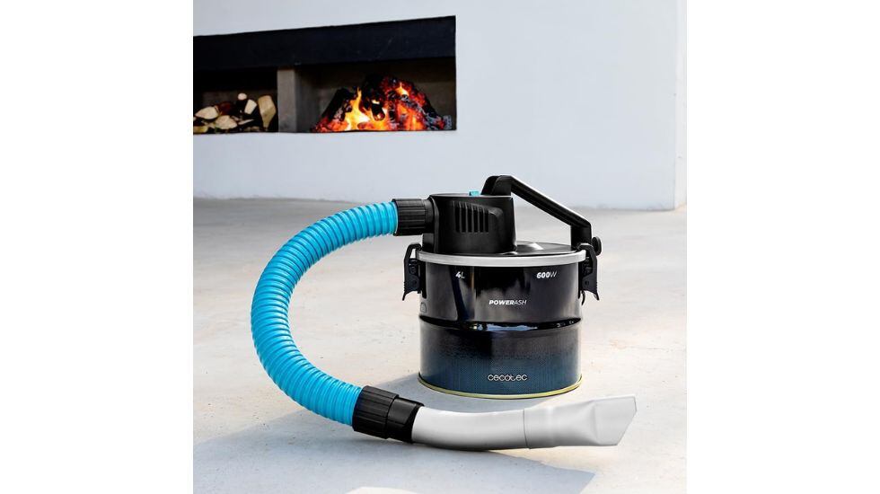 Boquilla de gran diámetro y tubo resistente al calor.