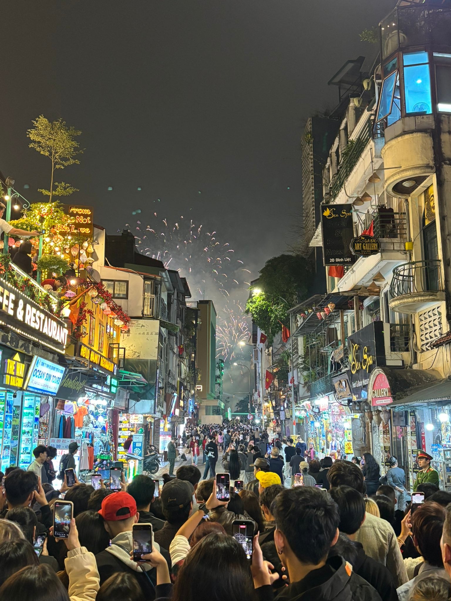 Los festejos en Vietnam