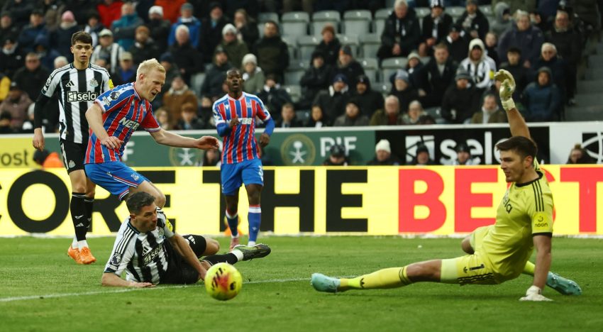 En vivo – Newcastle vs. Crystal P.: 0 – 0, por la fecha 20 de la Premier League