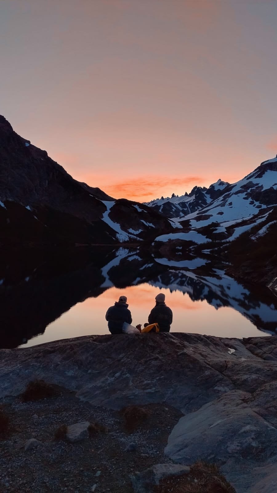 Vista desde la laguna Jakob