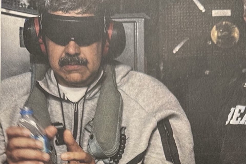 La foto de Nicolás Maduro tras ser arrestado por EE.UU.