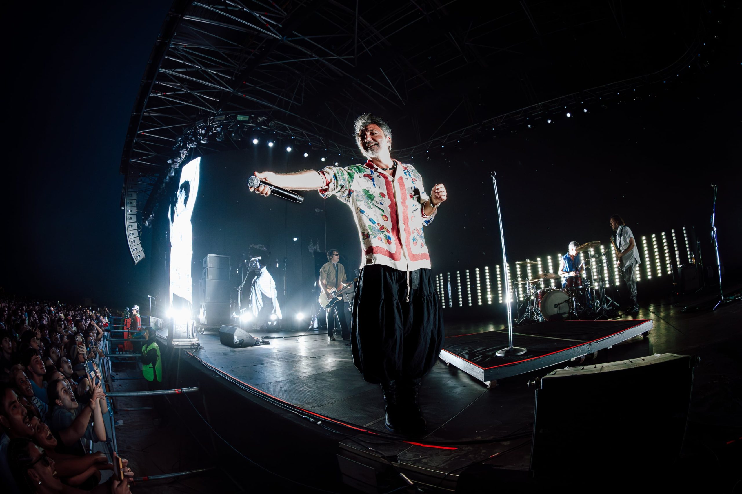 Babasónicos en el escenario de Mute