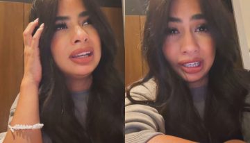 Daniela Celis se mostró al borde del llanto por estar lejos de sus hijas: “Me está matando”