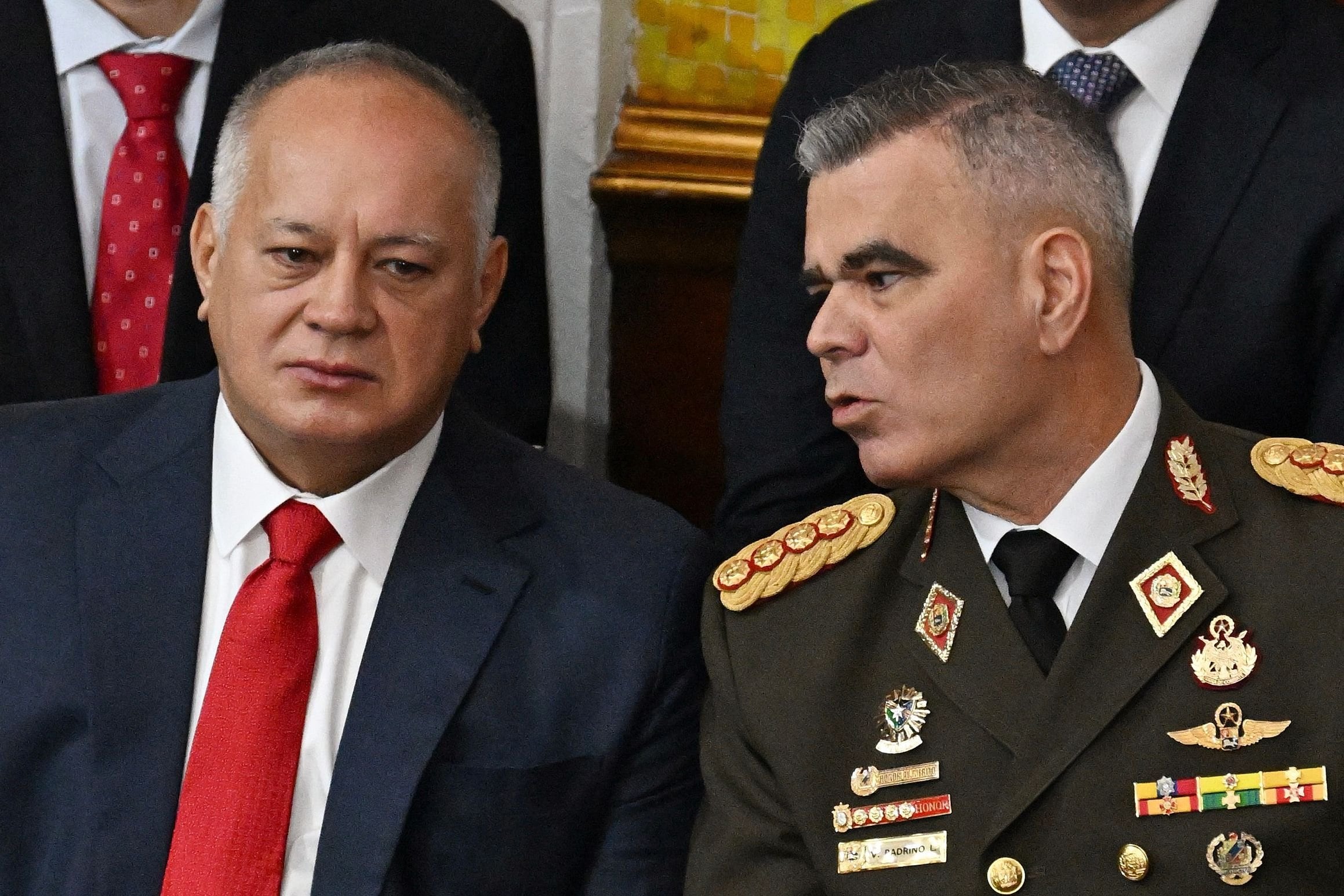 Diosdado Cabello y Vladimir Padrino López 