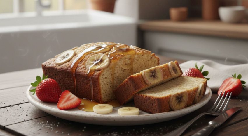 Sin horno: cómo hacer banana bread en sartén, húmedo y bien casero